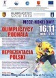 Mecz hokejowy Olimpijczycy Podhala vs Reprezentacja Polski